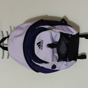 Lavender Adidas backpack